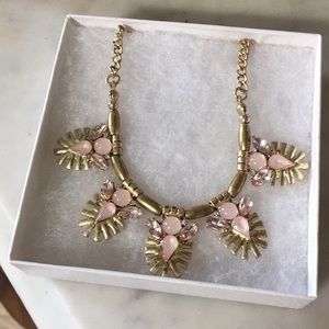 💥 New in Box Pink and Gold Starburst Necklace